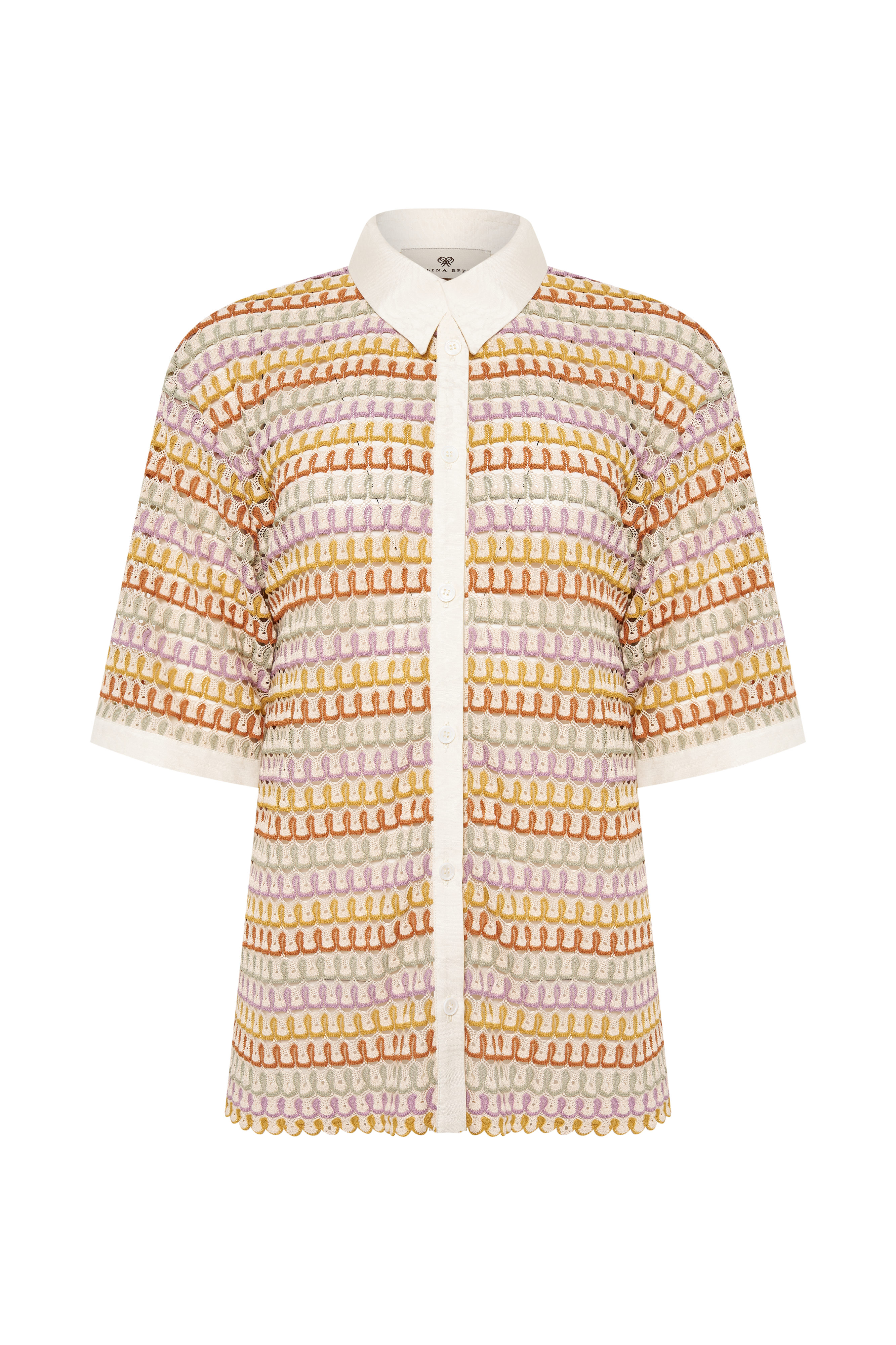 Рубашка поло оверсайз Multicolor