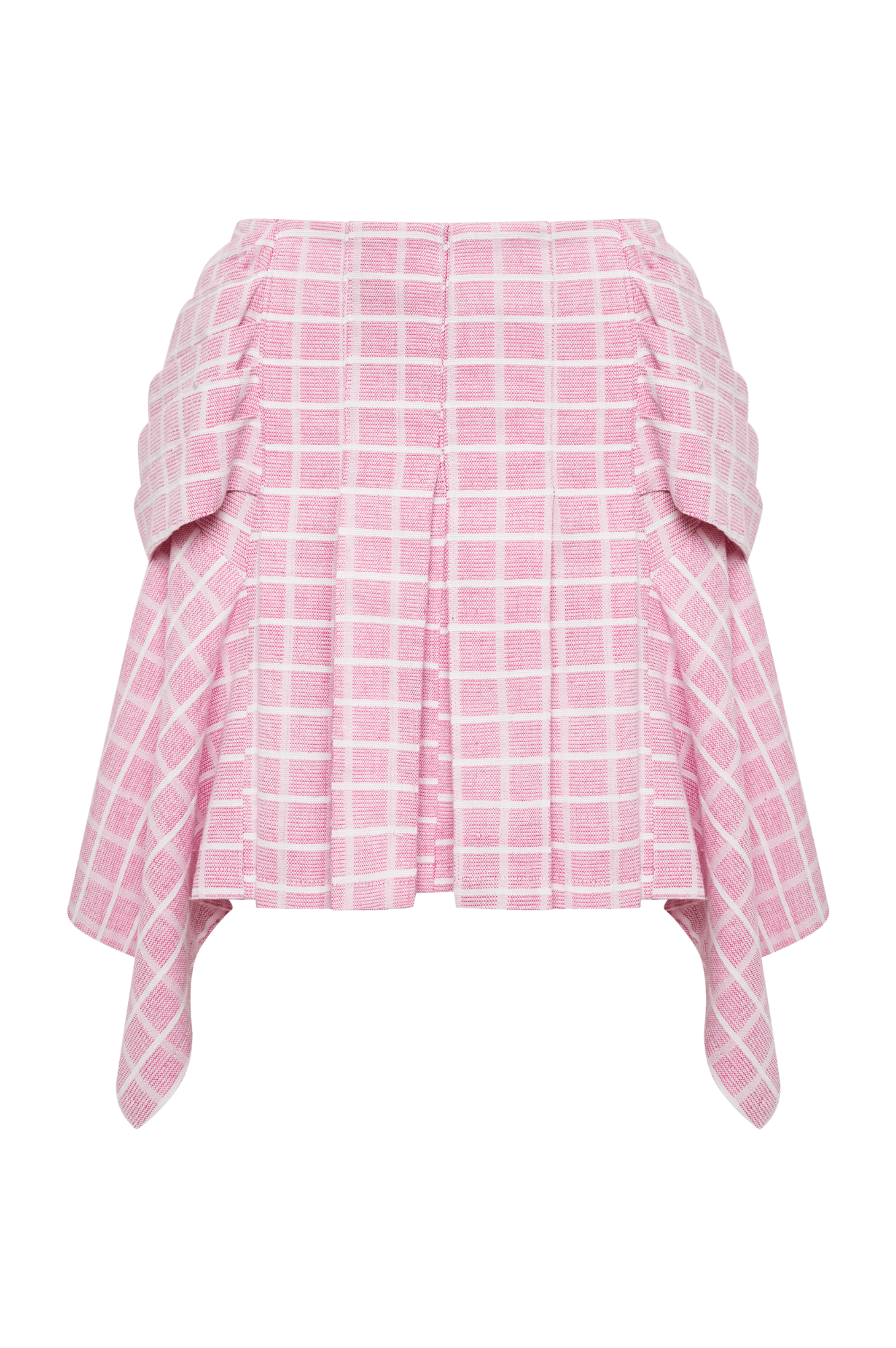 Юбка с драпировкой Hot Pink