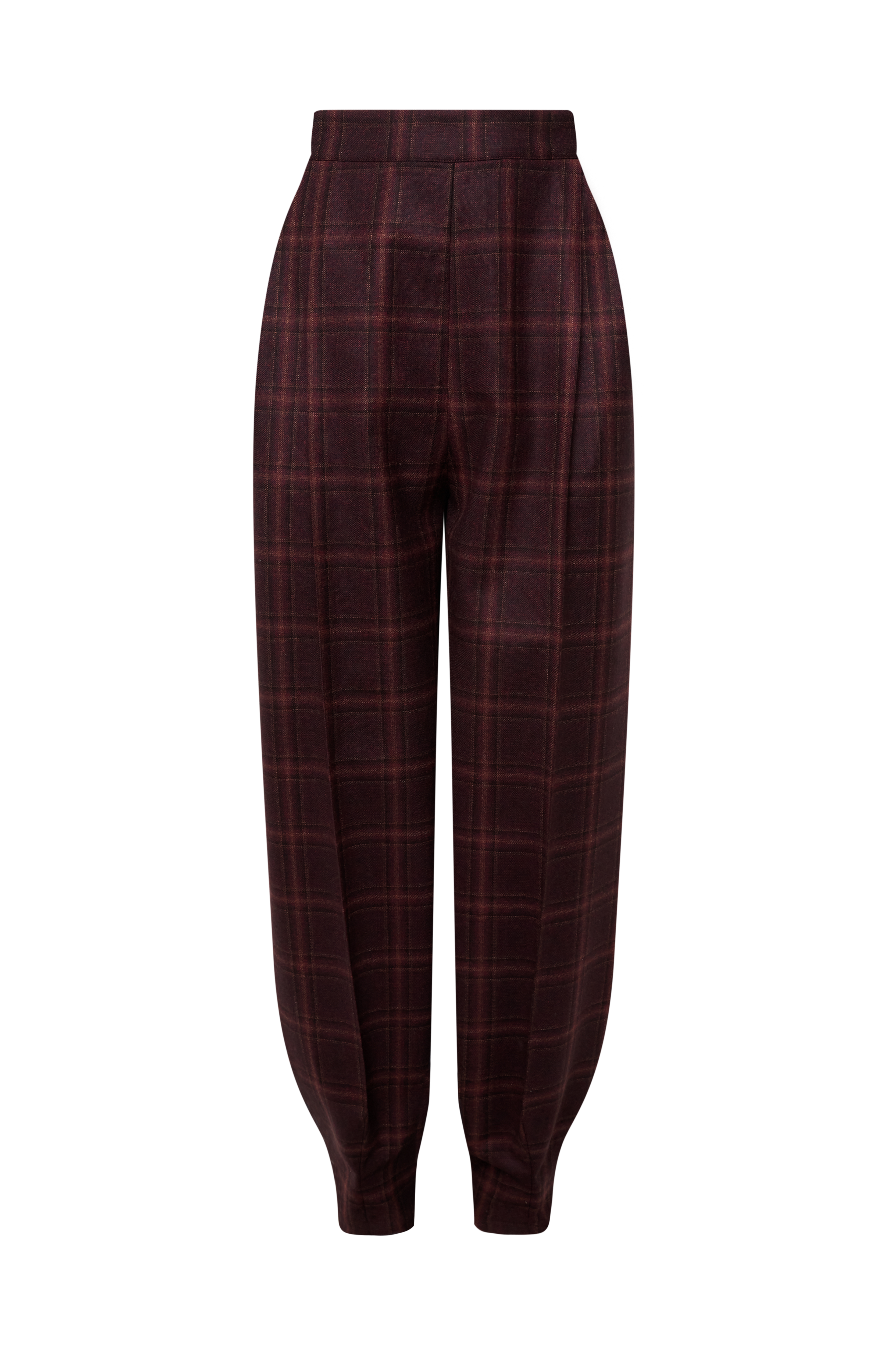 Брюки бананы Burgundy