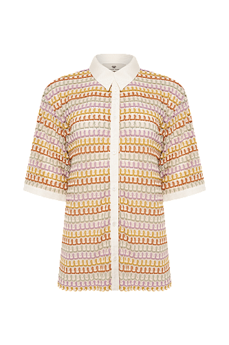 Рубашка поло оверсайз Multicolor